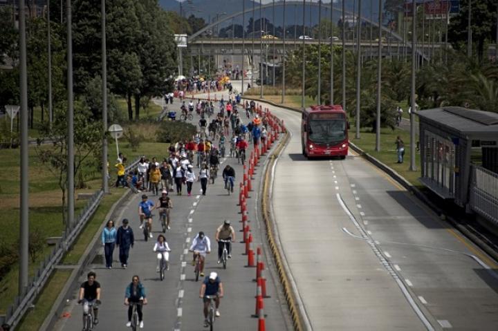 Ciclovía, Bogotá
